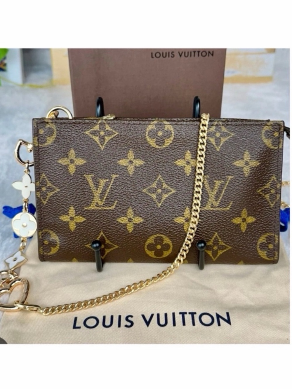 💚CHIC💚LOUIS VUITTON POCHETTE GM - Picture 11 of 13